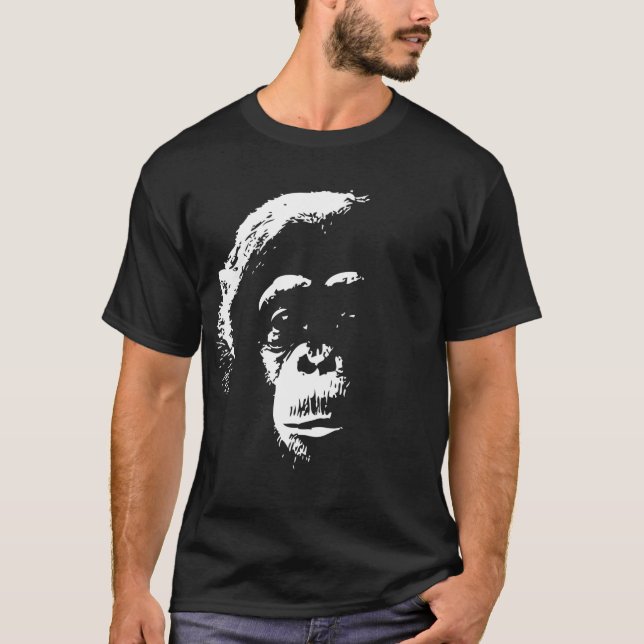 T-shirt Ombres de hachurage (Devant)