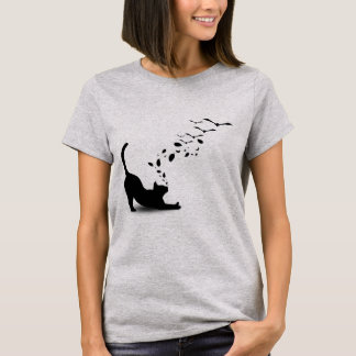 T-shirt "Ombres en mouvement" (met en évidence la transfor