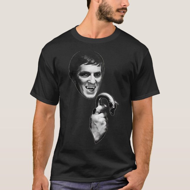 T-shirt Ombres sombres Barnabas Collins Jonathan Frid Horr (Devant)