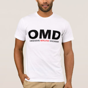 T-shirt OMD - Trouble de Macaw Obsessionnel