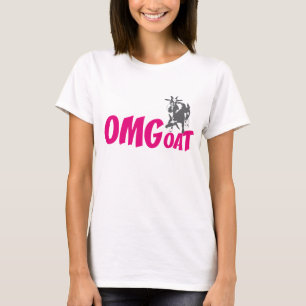T-shirt OMG avoine Pygmée Chèvre les amateurs de chèvre OM