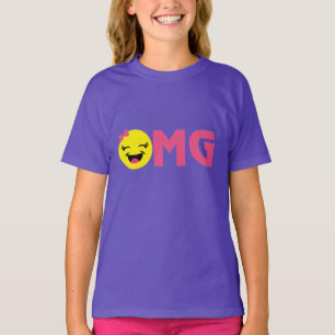 T-shirt OMG Girly Emoji