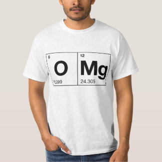 T-shirt OMG le style périodique