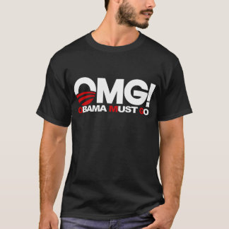 T-shirt OMG ! Obama doit aller