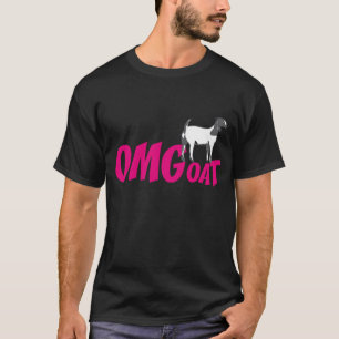 T-shirt OMGoat Boer Chèvre les amateurs de chèvre OMG en r