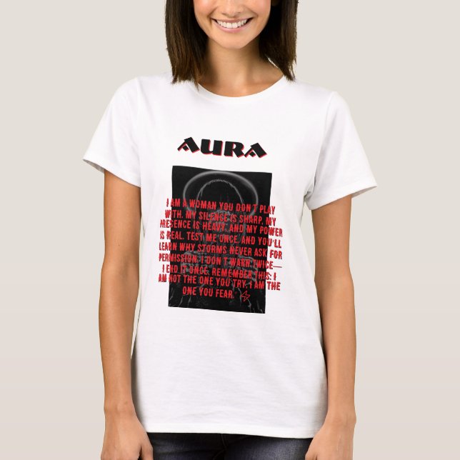 T-shirt Omrani Aura - Femme intouchable (Devant)