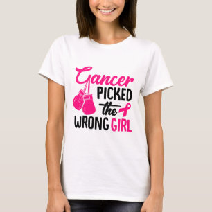 T-shirt On A Choisi La Mauvaise Sensibilisation Au Cancer