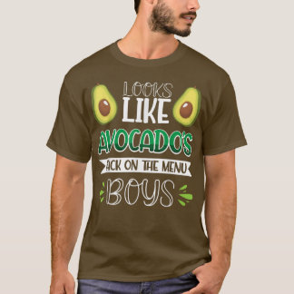 T-shirt On Dirait Des Avocados Sur Le Menu Des Garçons