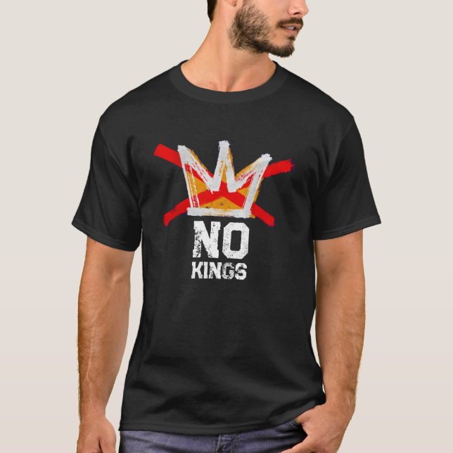 T-SHIRT ON DIT PAS DE ROIS (Devant)