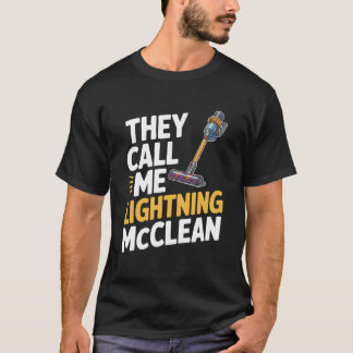 T-shirt On m'appelle Lightning McClean