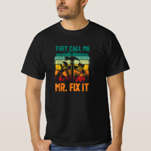 T-shirt On M'Appelle M'Appelez "Réparez-Le"
