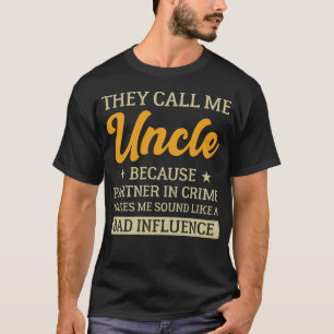 T-shirt On M'Appelle Oncle Drôle Fête des pères Oncle