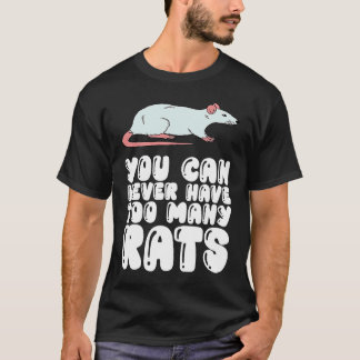 T-shirt On n'a jamais trop de rats