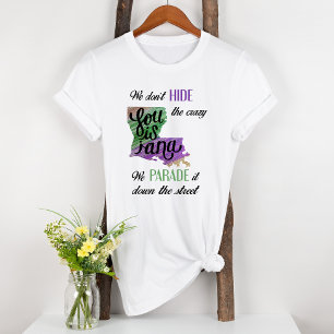 T-shirt On ne cache pas les femmes de Mardi Gras