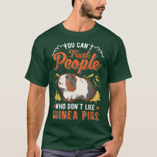 T-shirt On ne peut pas faire confiance à des gens qui n'ai