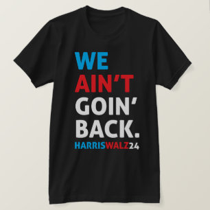T-shirt On ne va pas revenir en noir