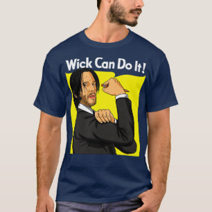 T-shirt On Peut Le Faire Baba Yaga Keanu Reeves Vintage Re