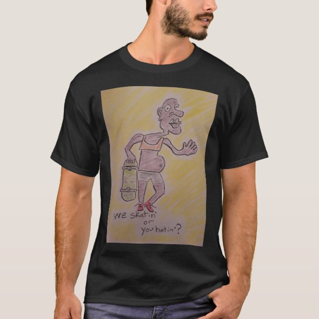 T-shirt on skatin ? (Devant)
