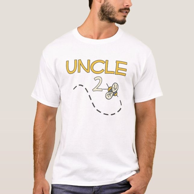 T-shirt Oncle 2 abeille (Devant)