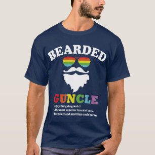 T-shirt Oncle à poils