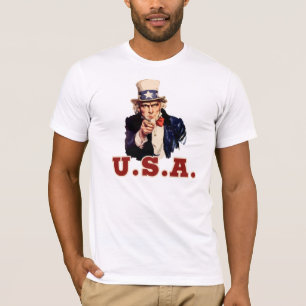 T-shirt Oncle américain Sam
