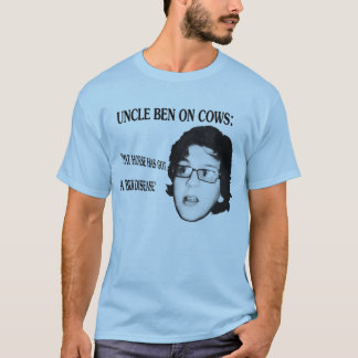 T-shirt Oncle Ben sur des vaches