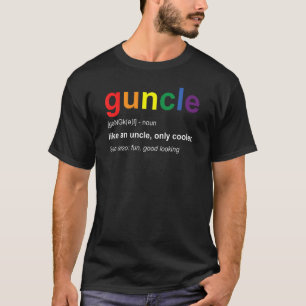 T-shirt Oncle Comme Un Oncle Seul Glacière Rainbow Lgbtq P