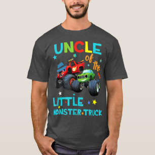T-shirt Oncle De Camion Monster Anniversaire Famille Chemi