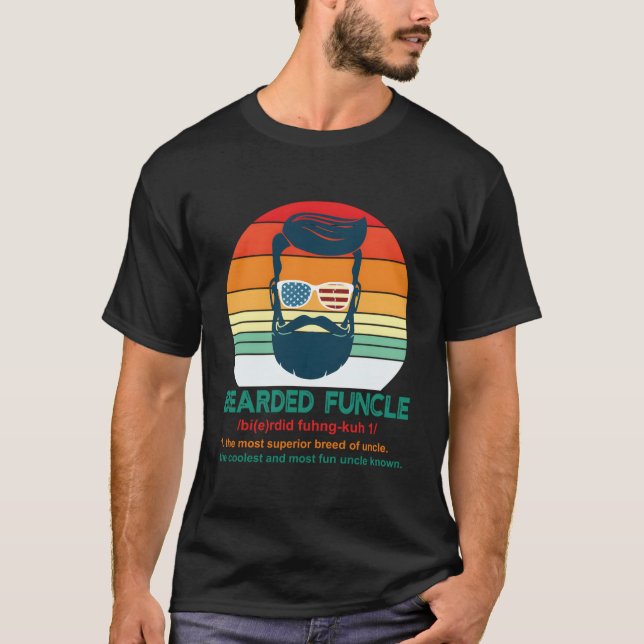 T-shirt Oncle de définition du champignon porteur (Devant)