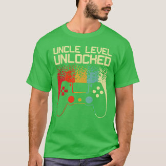 T-shirt Oncle de jeu vidéo drôle rétro