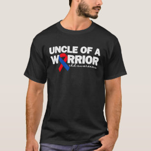 T-shirt Oncle d'un guerrier CHD défaut cardiaque congénita