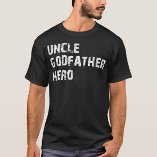 T-shirt Oncle impressionnant frais de héros de parrain de