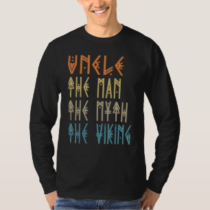 T-shirt Oncle L'Homme Le Mythe Le Viking