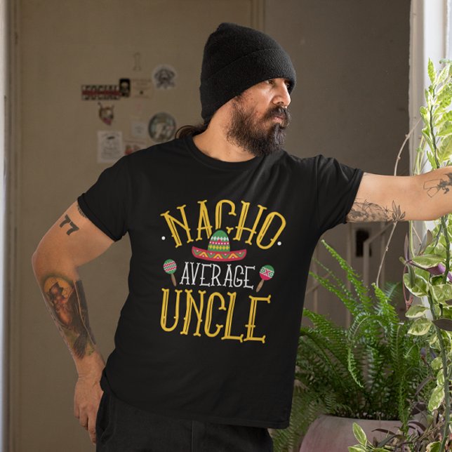 T-shirt Oncle moyen Nacho (nacho average uncle)