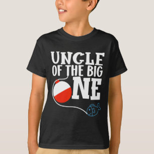 T-shirt Oncle Of The Big One Fishing Boy Premier anniversa