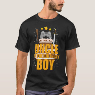 T-shirt Oncle of the Birthday Boy Gamepad B-Day Gamer Part