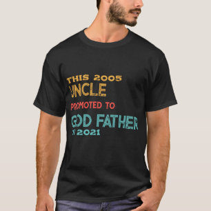T-shirt Oncle Parrain Retro Cadeau Vintage depuis