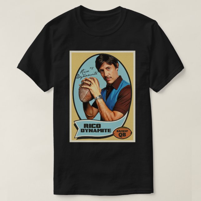 T-shirt Oncle Rico Dynamite Trading d (Design devant)