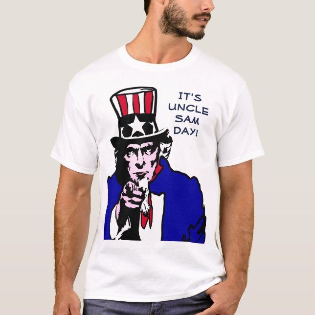 T-shirt Oncle Sam Day (Devant)