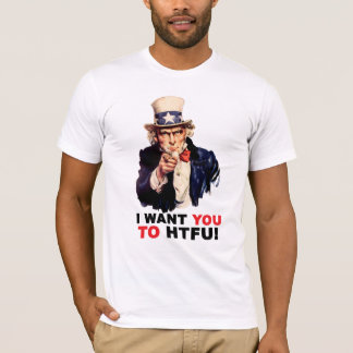 T-shirt Oncle Sam HTFU - Bella Canvas
