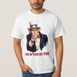 T-shirt Oncle Sam : Je remarque sur vous !