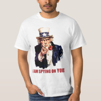 T-shirt Oncle Sam : Je remarque sur vous !