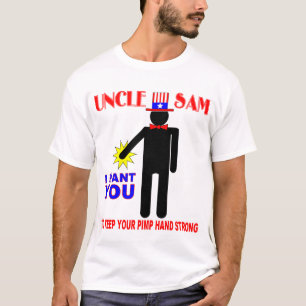T-SHIRT ONCLE SAM, JE VOUS VEUX