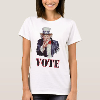 T-shirt Oncle Sam---Vote