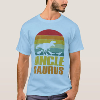 T-shirt oncle saurus dinosaure