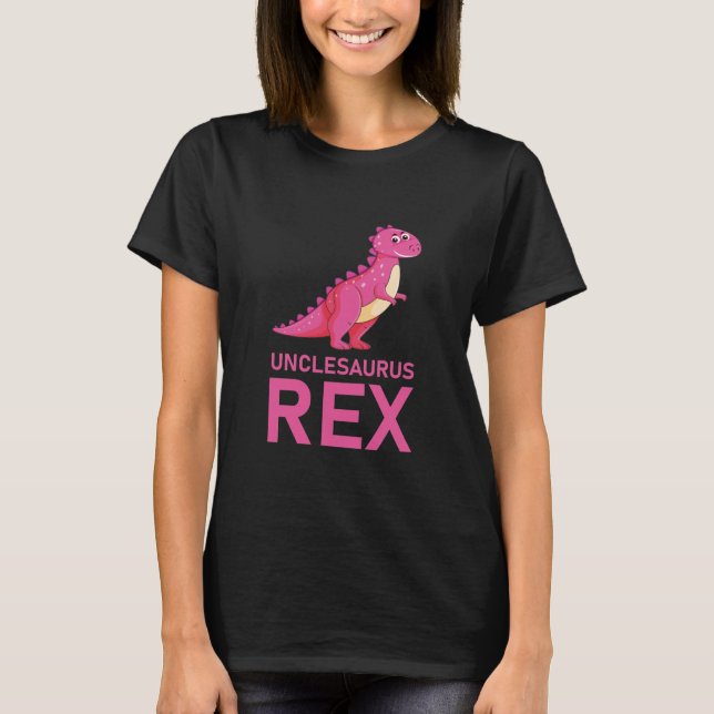 T-shirt Oncle Unclesaurus T Rex Dinosaur Oncle Saurus (Devant)