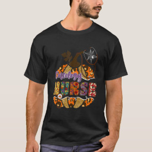 T-shirt Oncologie Infirmière Stethoscope Infirmière Hallow