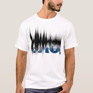 T-shirt Onde sonore cachée T d'amour