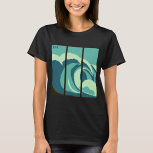 T-shirt Ondes de Pixel