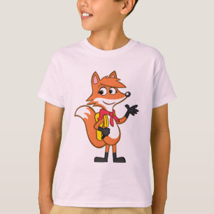 T-shirt Ondulation de Fox de Rick   Scarlett de garde